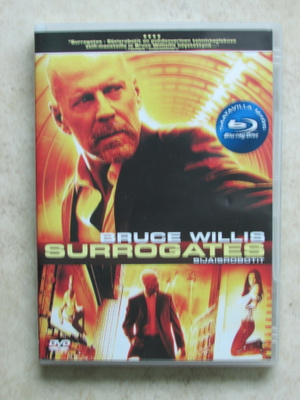 Surrogates - Sijaisrobotit, DVD. Bruce Willis