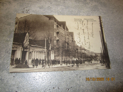 Tampere-kortti 1928 Tallinnan leimalla Suomen Lähetystöön