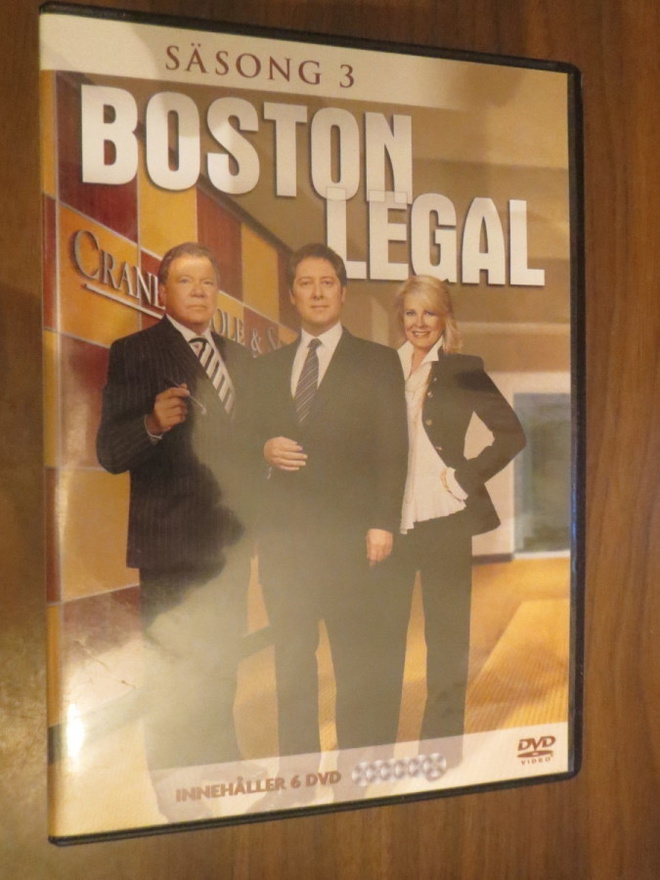 Boston Legal kausi 3 6DVD