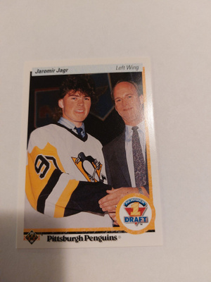 1990-91 Upper Deck #356 Jaromir Jagr RC
