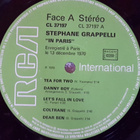 Stéphane Grappelli – "In Paris" 2xLP - pikkukuva 2