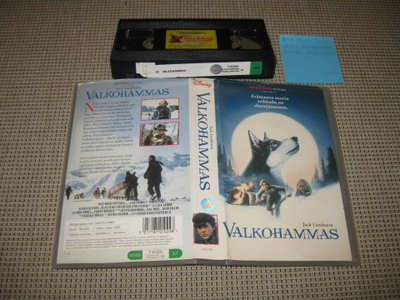 Valkohammas-VHS (Walt Disney, Ethan Hawke, 1991, White Fang)
