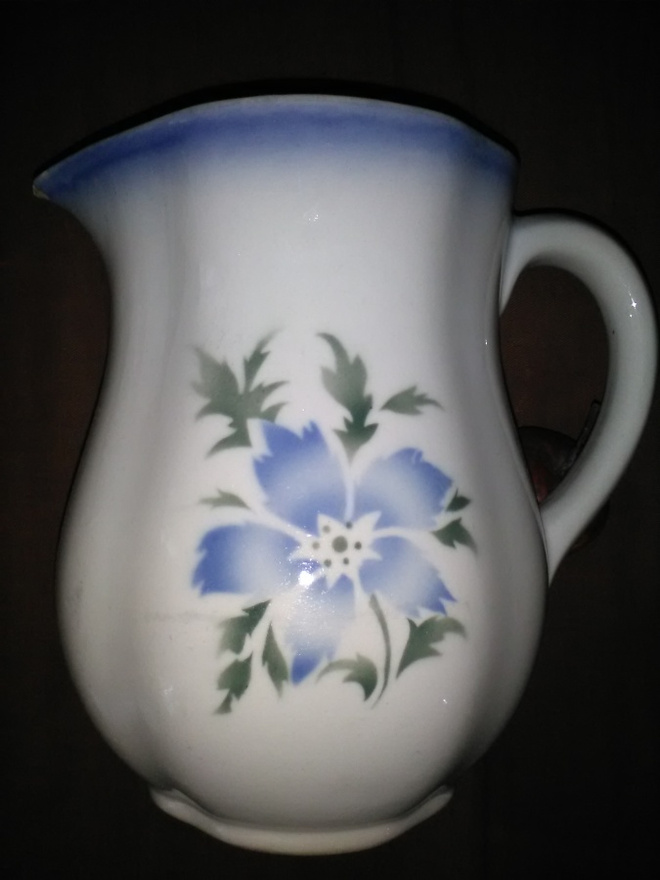 Arabia vanha 1932-49 ASTERI maitokannu 18 cm