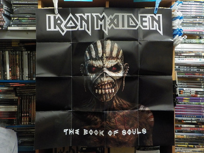 IRON MAIDEN - THE BOOK OF SOULS UUSI PROMOJULISTE 70 X 70 CM
