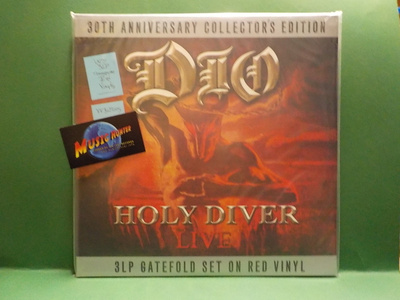 DIO - HOLY DIVER LIVE UUSI 3LP
