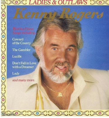 KENNY ROGERS ladies & outlaws LP -1988- saksa painos