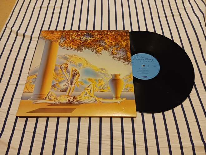 Moody Blues – The Present lp orig 1983 hieno