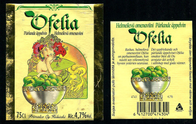 Ofelia,OMENAVIINI, 75 cl
