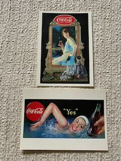 COCA COLA -kortit 2 kpl