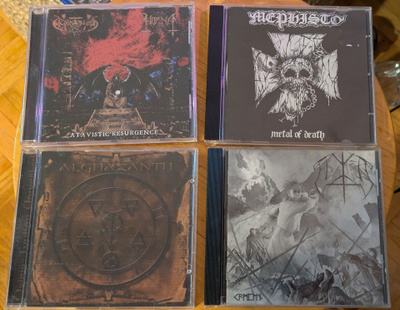 Black metal paketti (4 x CD)