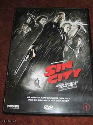 SIN CITY DVD Mickey Rourke Jessica Alba Clive Owen