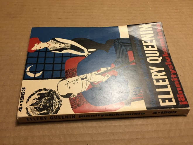 ELLERY QUEENIN JÄNNITYSLUKEMISTO 4/1963 HYVÄ