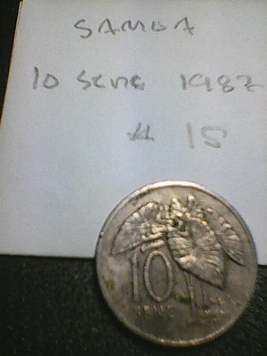 Samoa 10 sene 1987, km#15