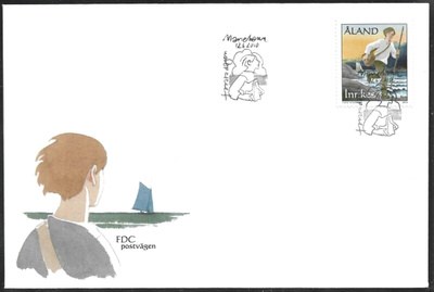 FDC Åland 2010  Postitie  LaPe ÅL 325