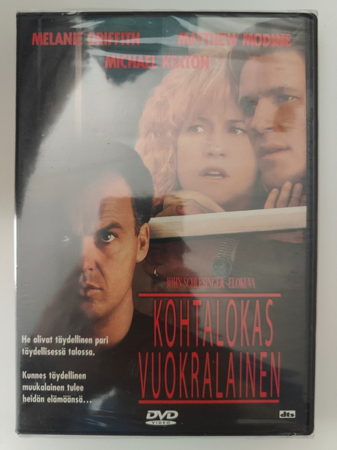 Kohtalokas vuokralainen, (UUSI/AVAAMATON) - DVD