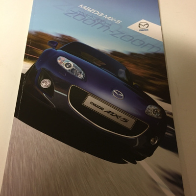 Myyntiesite - Mazda MX5 - 4/2009