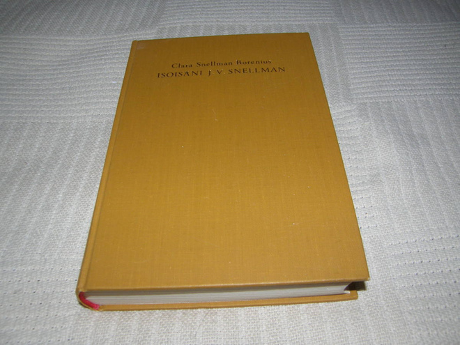 Clara Snellman Borenius Isoisäni J. V. Snellman   -sid