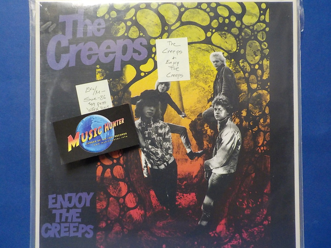 THE CREEPS - ENJOY THE CREEPS - SWE1986 1ST. PRESS EX+/M- LP