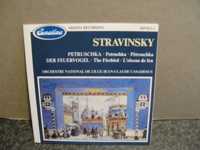 Stravinsky:Petruschka-Der Feurvogel-Jean-Claude Casadesus cd