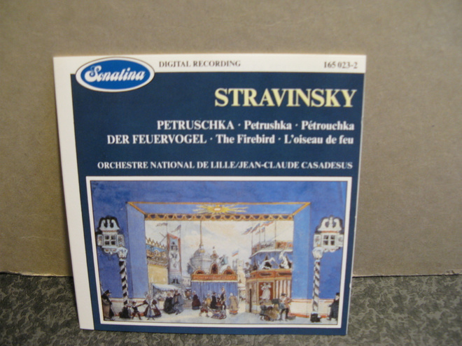 Stravinsky:Petruschka-Der Feurvogel-Jean-Claude Casadesus cd