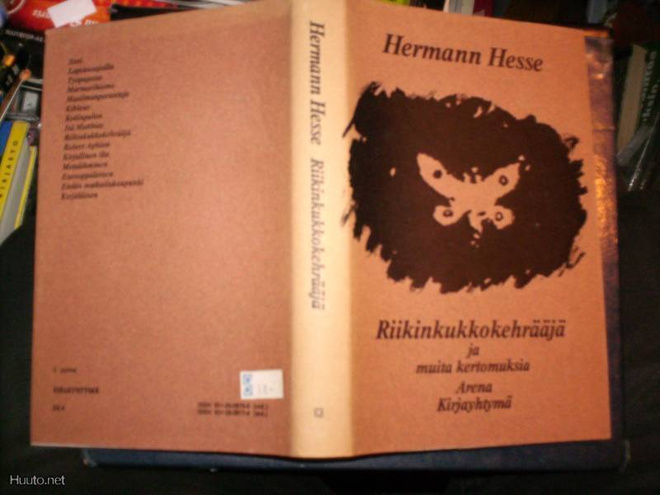 Herman Hesse RIIKINKUKKOKEHRÄÄJÄ ( 2 p. 1974 ) Sis.pk:t