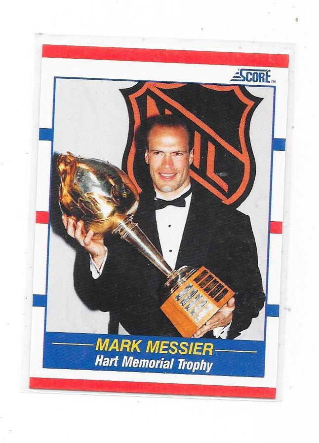 1990-91 Score #360 Mark Messier , Edmonton Oilers