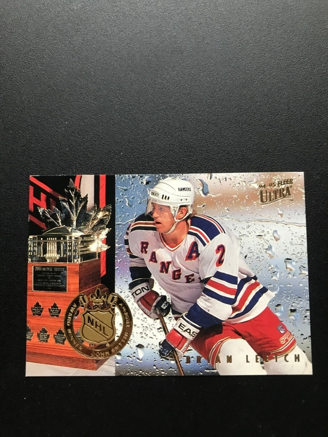1994-95 Ultra Award Winner Brian Leetch #7of8