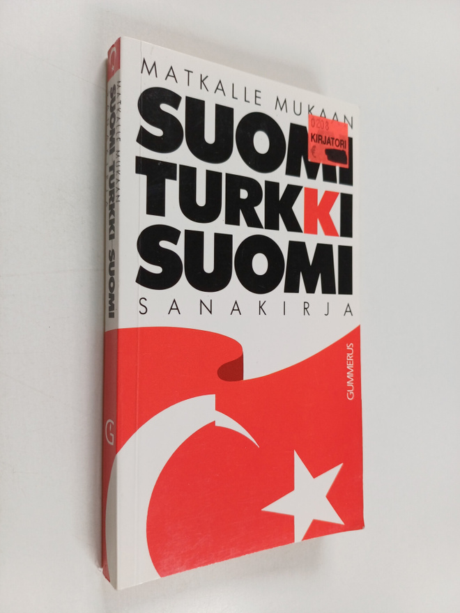 Matkalle mukaan suomi-turkki-suomi sanakirja