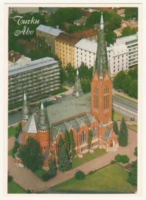 Turku Mikaelinkirkko ilmakuva