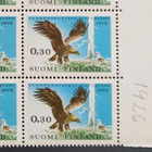 Luonnonsuojelupostimerkki 1970, 9 kpl:n arkinpala, postituor - pikkukuva 2