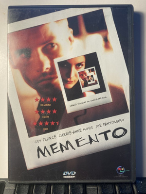 MEMENTO, DVD, Nolan, Pearce