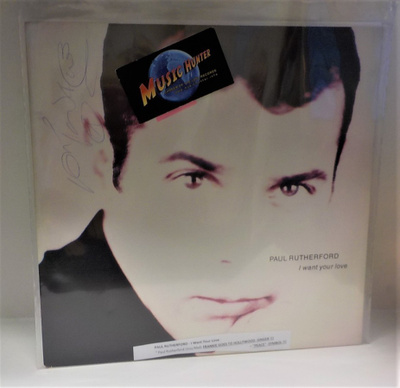 PAUL RUTHERFORD - I WANT YOUR LOVE EX+/EX+ 12" + NIMMARI