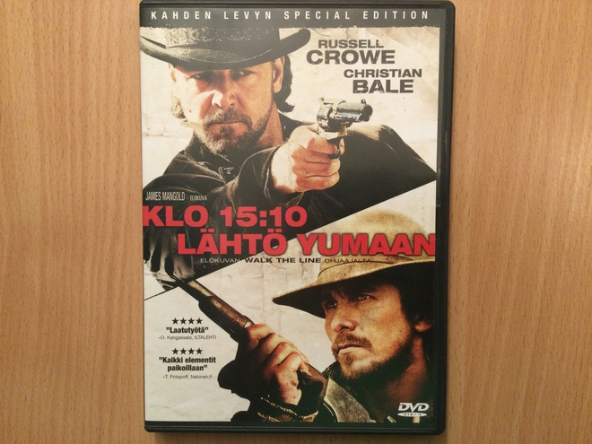 Klo 15:10 lähtö Yumaan - tupla DVD •