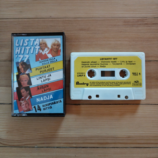 Listahitit 1977 (mm. Armi & Danny, Rexi) c-kasetti