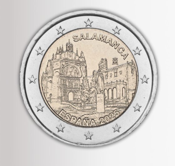 Espanja 2025 2 euro Salamanca unc
