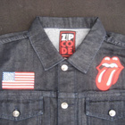 Rolling Stones - Zip code denim jacket. Official merchandise - pikkukuva 2