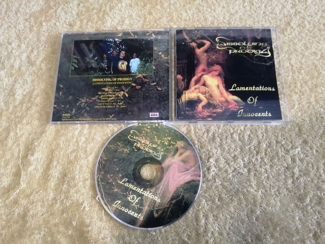 DISSOLVING OF PRODIGY - Lamentations Of Innocents CD