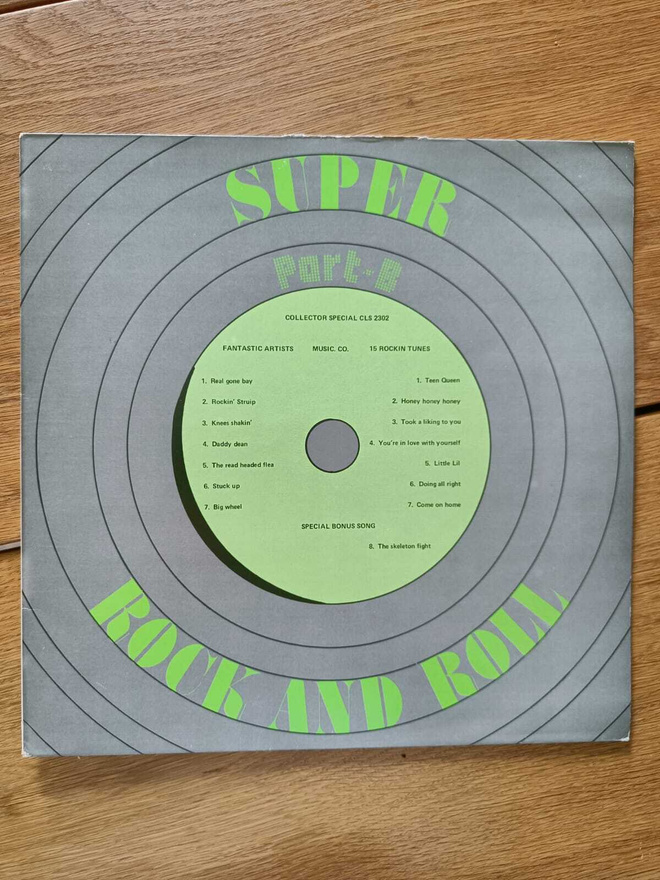 AUCTION - V/A SUPER ROCK AND ROLL PART -B COLLECTOR 2302