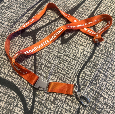 AVAINNAUHA / LANYARD - 2nd FIFA BROADCASTERS MEETING 2009
