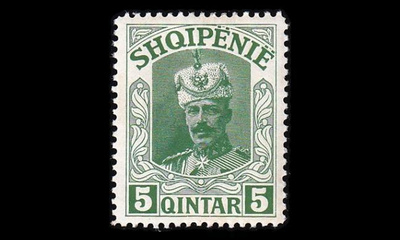 Albania NA_III * Wiedin prinssi Wilhelm 5 Q julkaisematon (1