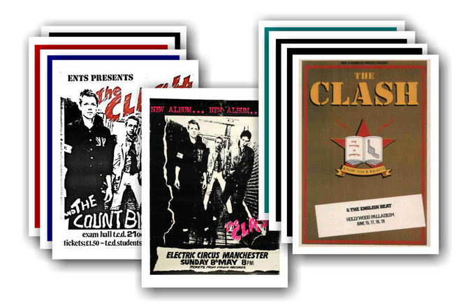 THE CLASH -- korttisetti x10  (UPEA lahja!) #4