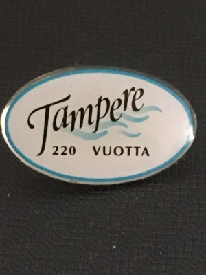 Pinssi: Tampere 220 vuotta