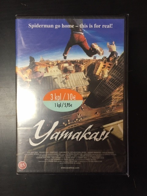 Yamakasi DVD (UUSI)