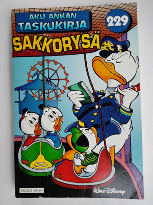 Sakkorysä - Aku Ankka taskukirja 229