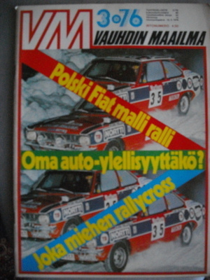 Vauhdin Maailma Nro 3/1976 (16.3)