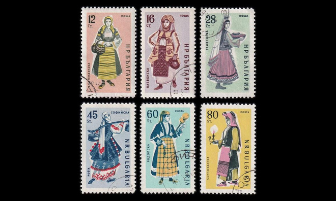 Bulgaria 1201-6 o Kansanpukuja (1961)