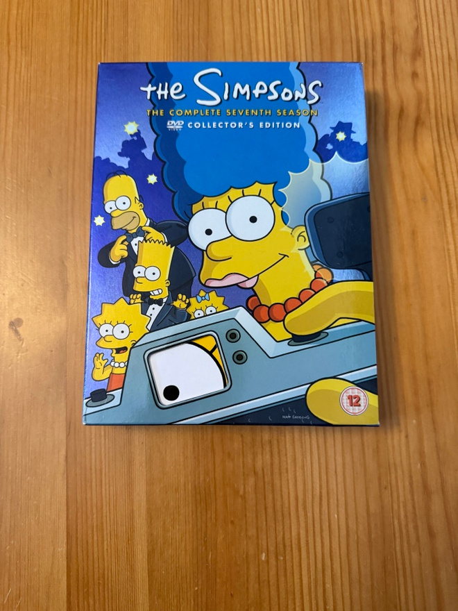 The Simpsons the complete seventh season DVD