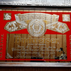 Budweiser beer vintage peilitaulu todella hieno 68×47Cm - pikkukuva 1