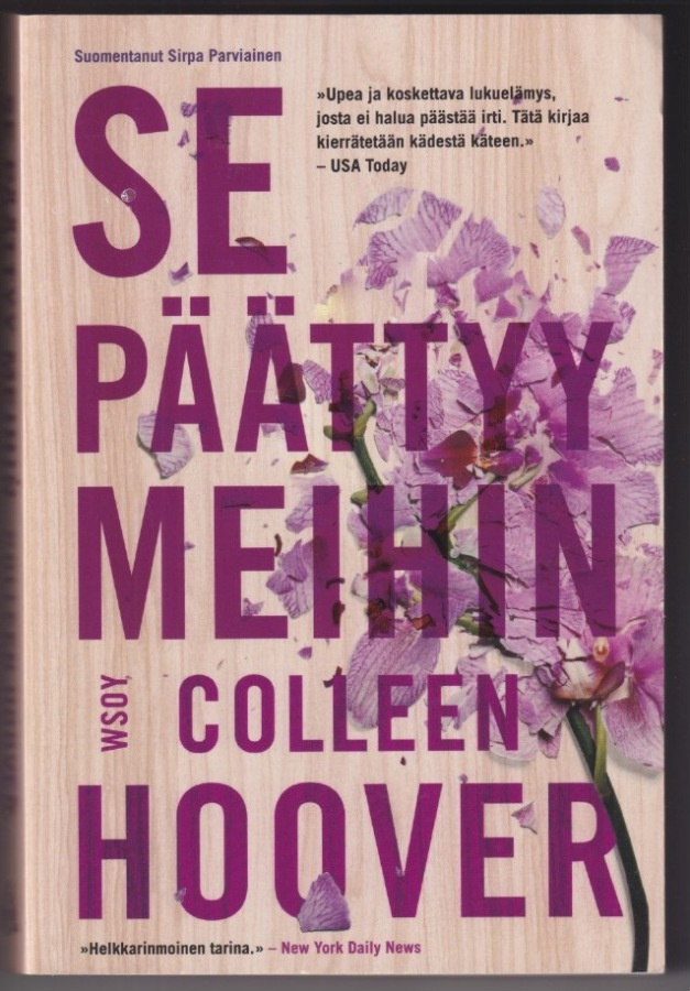 Colleen Hoover: Se päättyy meihin