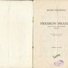 1949 Reino Helismaa - Meksikon pikajuna - pikkukuva 3